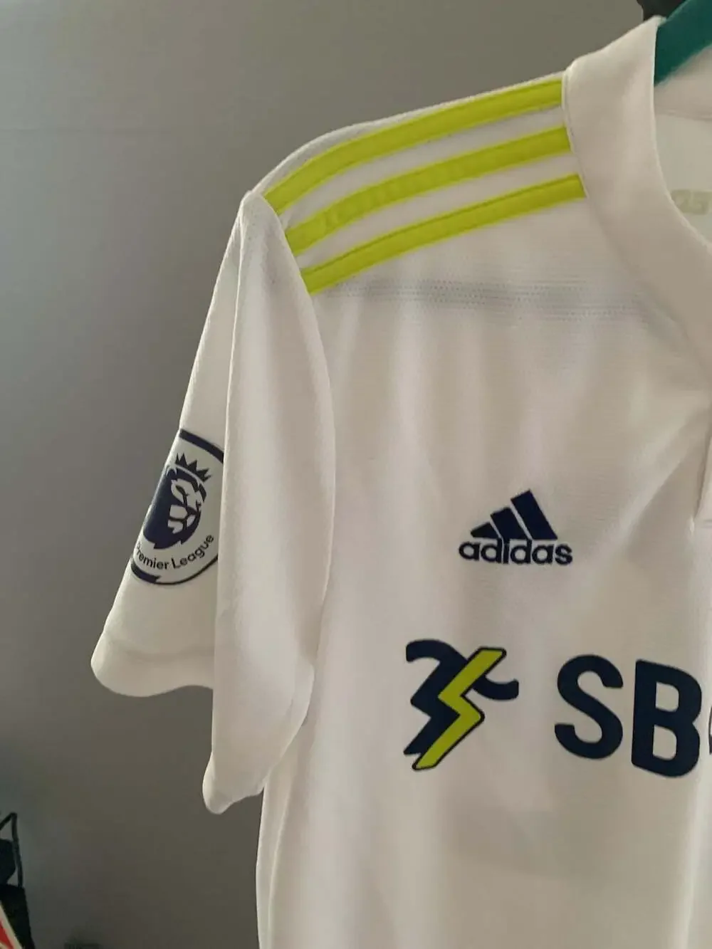 Adidas Leeds United 2021/2022 Home Football Jersey - #12 KLATTE
